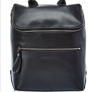 Unisex Le foulonne leather longchamp backpack